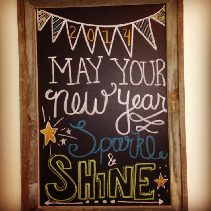 New Year Chalkboard Ideas
 17 Best images about Chalkboard quotes on Pinterest