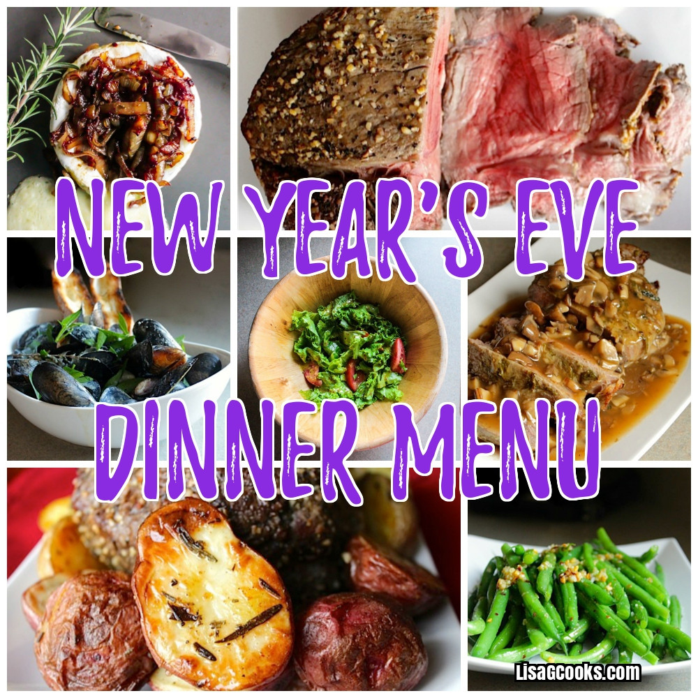 New Year Day Dinner Menu
 New Year s Eve Dinner Menu 2018 Lisa G Cooks
