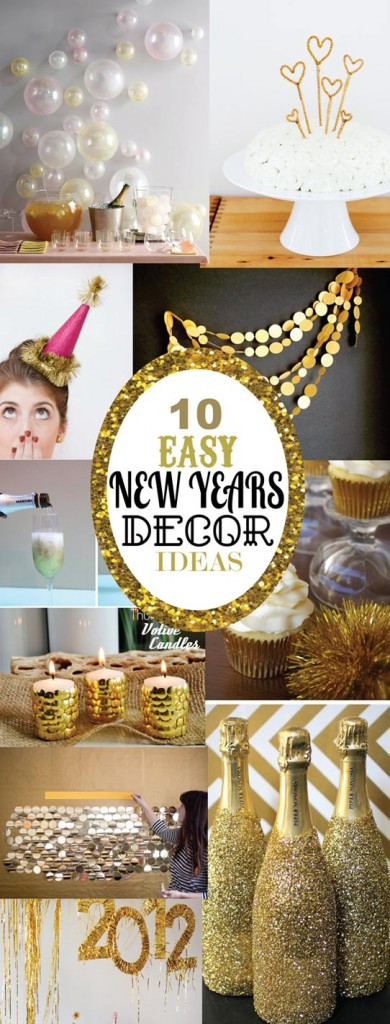 New Year DIY Decorations
 10 Easy New Years Decorating Ideas SohoSonnet Creative