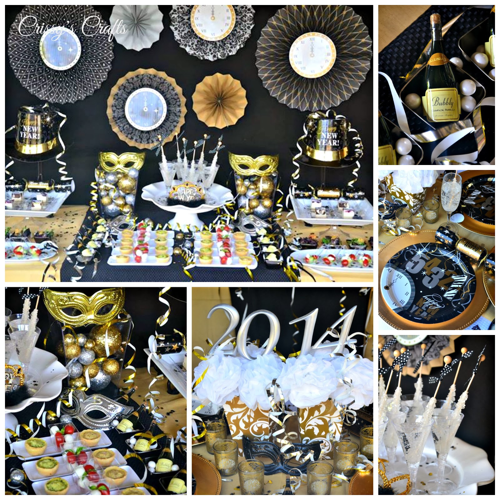 New Year Eve Themes Ideas
 Crissy s Crafts New Years Eve Party Ideas