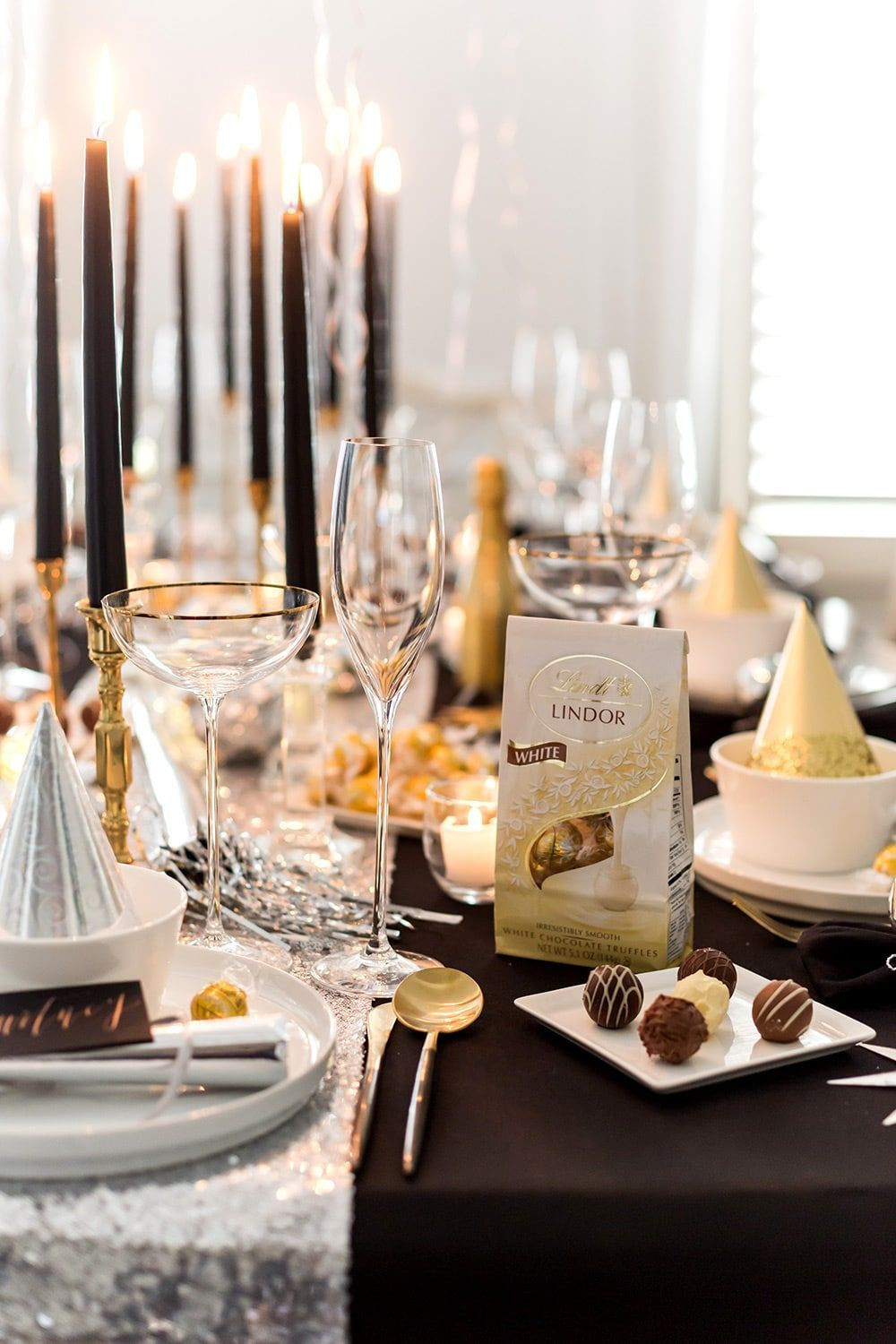 New Year'S Eve Dinner Party Menu Ideas
 New Year s Eve Dinner Party with Lindt Chocolate