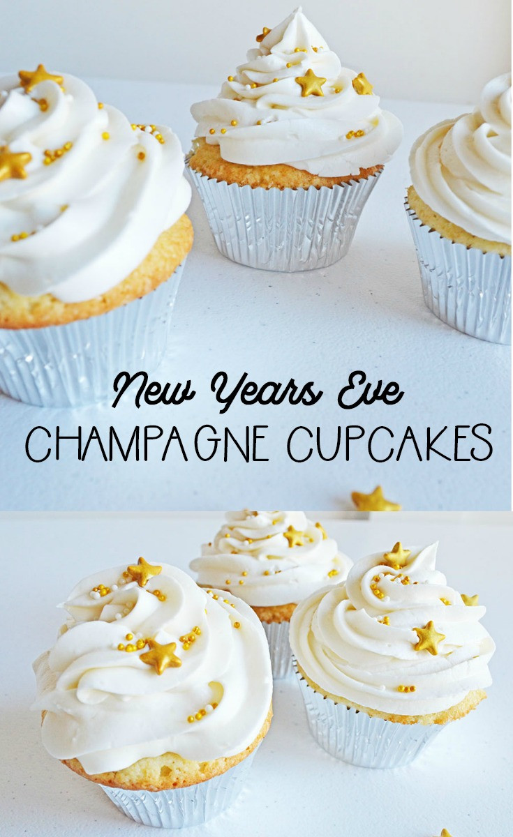New Years Eve Cupcakes
 New Years Eve Champagne Cupcakes Momma Lew
