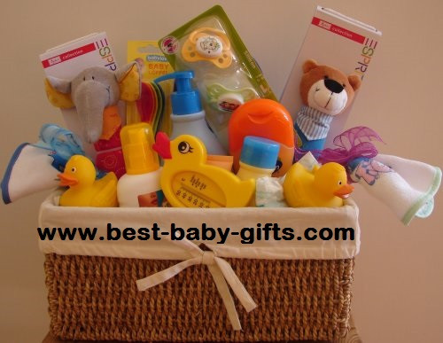 Newborn Baby Gift Baskets Ideas
 Twin Baby Gift Baskets make your own for that cute
