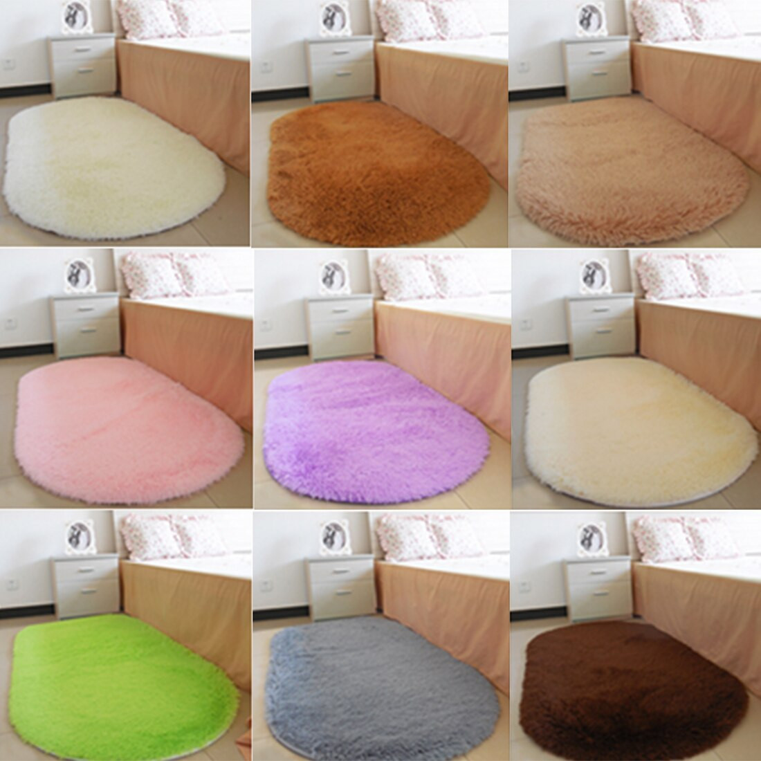 Nice Rugs For Living Room
 Nice Bathroom Carpets Oval Absorbent Soft Memory carpets