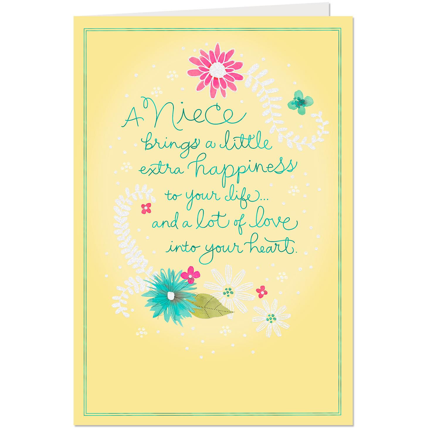 Niece Birthday Cards
 Lots of Love Birthday Card for Niece Greeting Cards