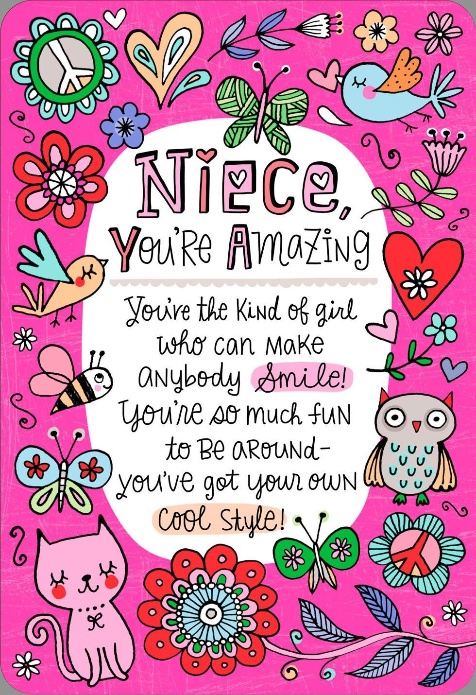 Niece Birthday Cards
 You re the Niece Families Dream About Birthday Card