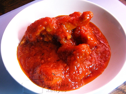 Nigerian Stew Recipe
 Nigerian Beef & Chicken Stew