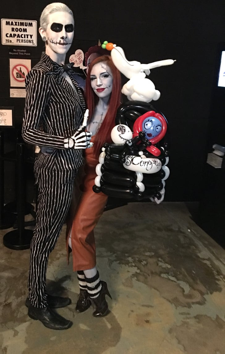 Nightmare Before Christmas Costumes DIY
 Jack Skellington and Sally From The Nightmare Before