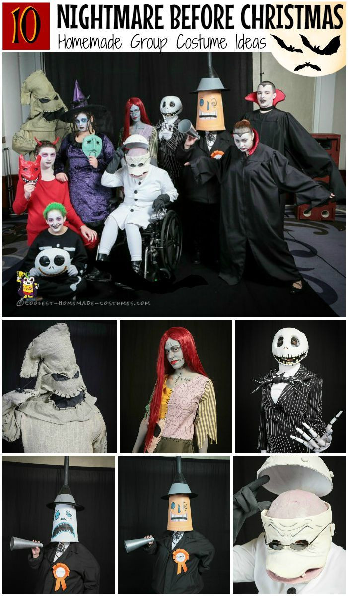 Nightmare Before Christmas Costumes DIY
 62 best images about Disney Halloween 2016 on Pinterest