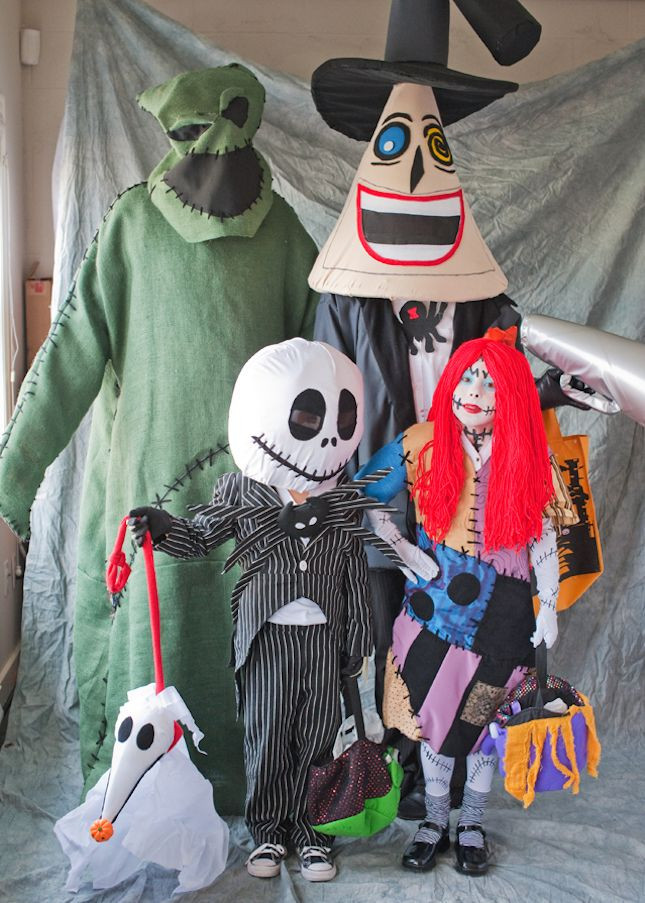 Nightmare Before Christmas Costumes DIY
 40 of the Best Family Costumes for Halloween