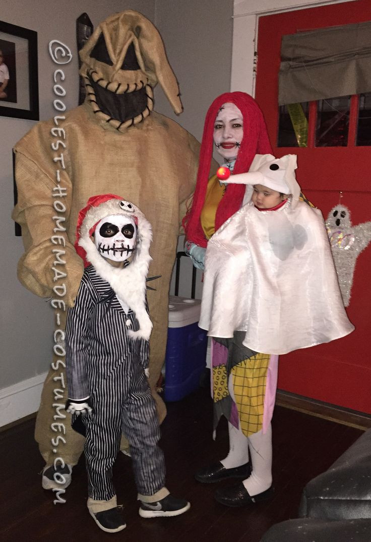 Nightmare Before Christmas Costumes DIY
 Family Nightmare Before Christmas Theme Baby Zero Costume
