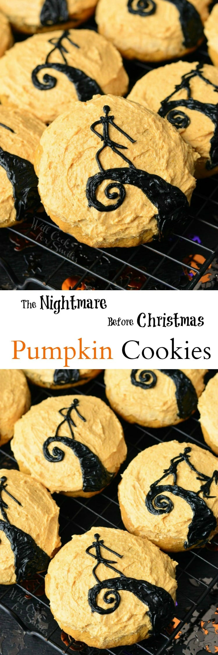 Nightmare Before Christmas Party Food Ideas
 The Nightmare Before Christmas Pumpkin Cookies Will Cook
