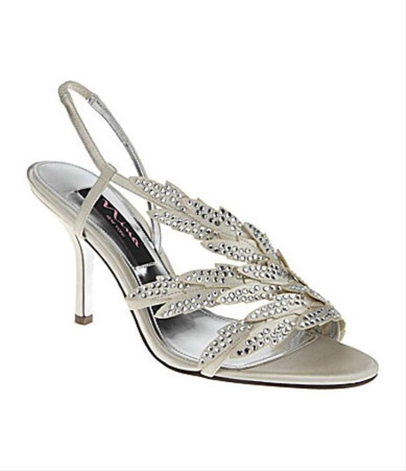 Nina Shoes Wedding
 Nina Shoes Ivory Bridal Slingback Formal Size US 8 Tradesy