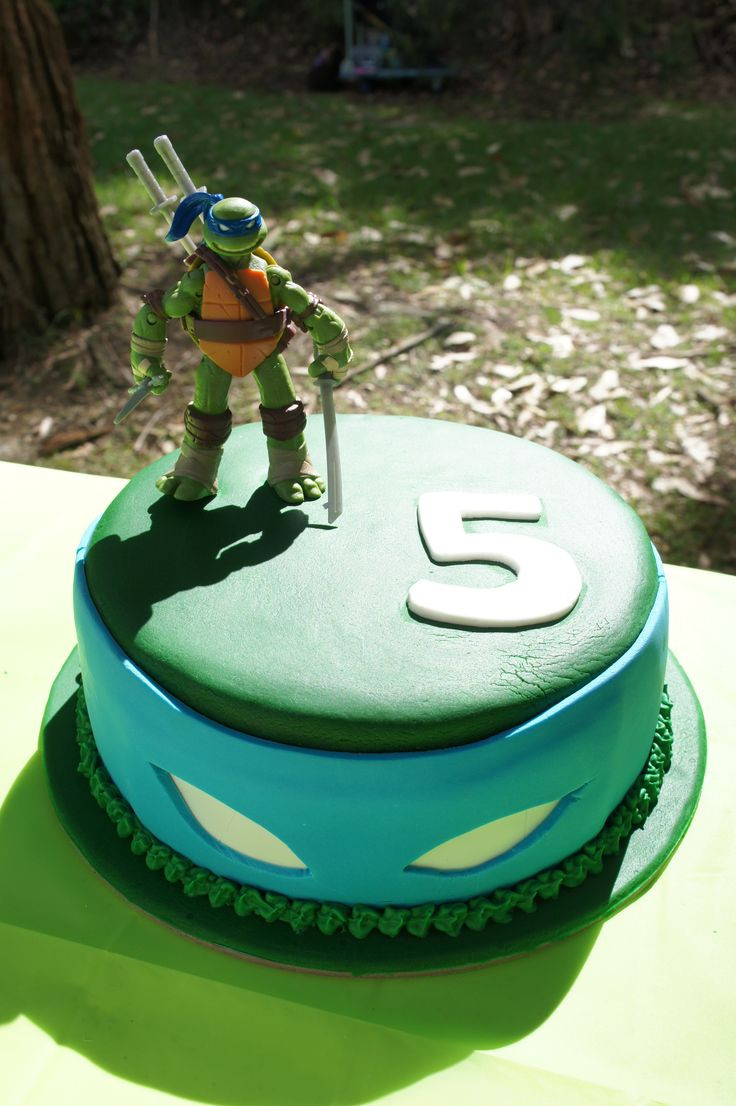 Ninja Turtle Birthday Cake Ideas
 Best 25 Ninja turtle cakes ideas on Pinterest