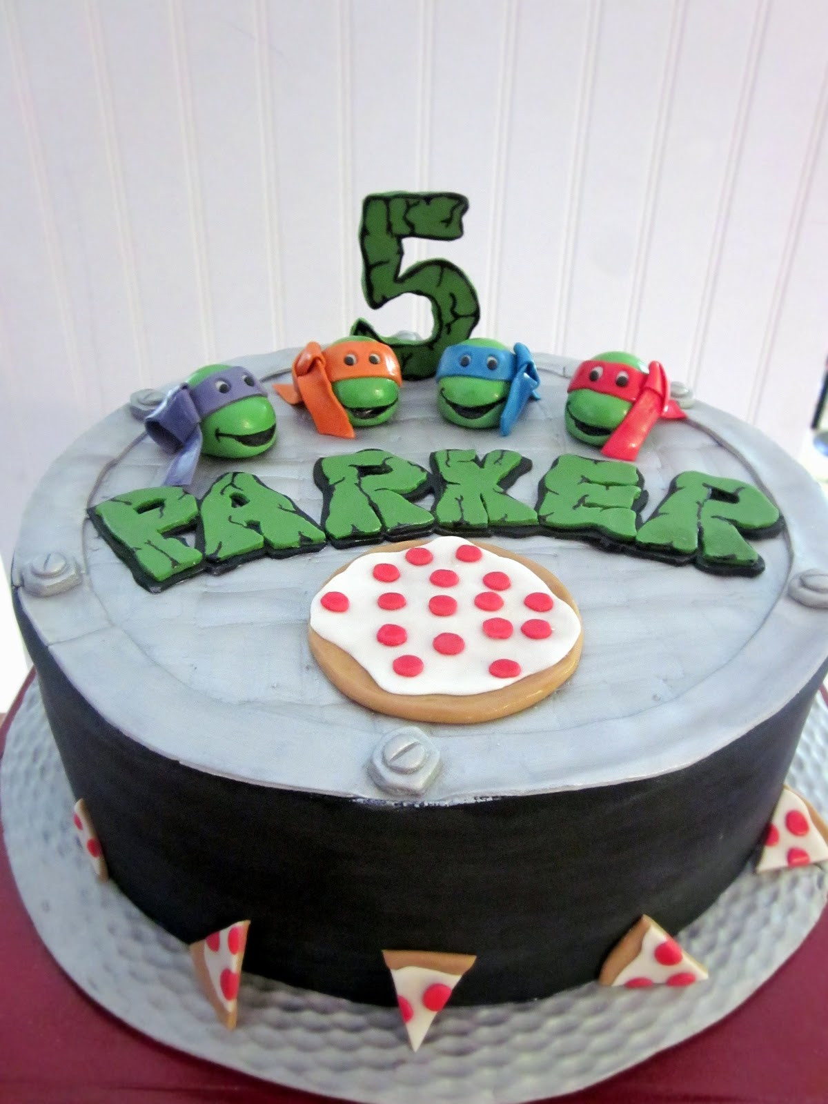 Ninja Turtle Birthday Cake Ideas
 Darlin Designs Teenage Mutant Ninja Turtle Birthday Cake