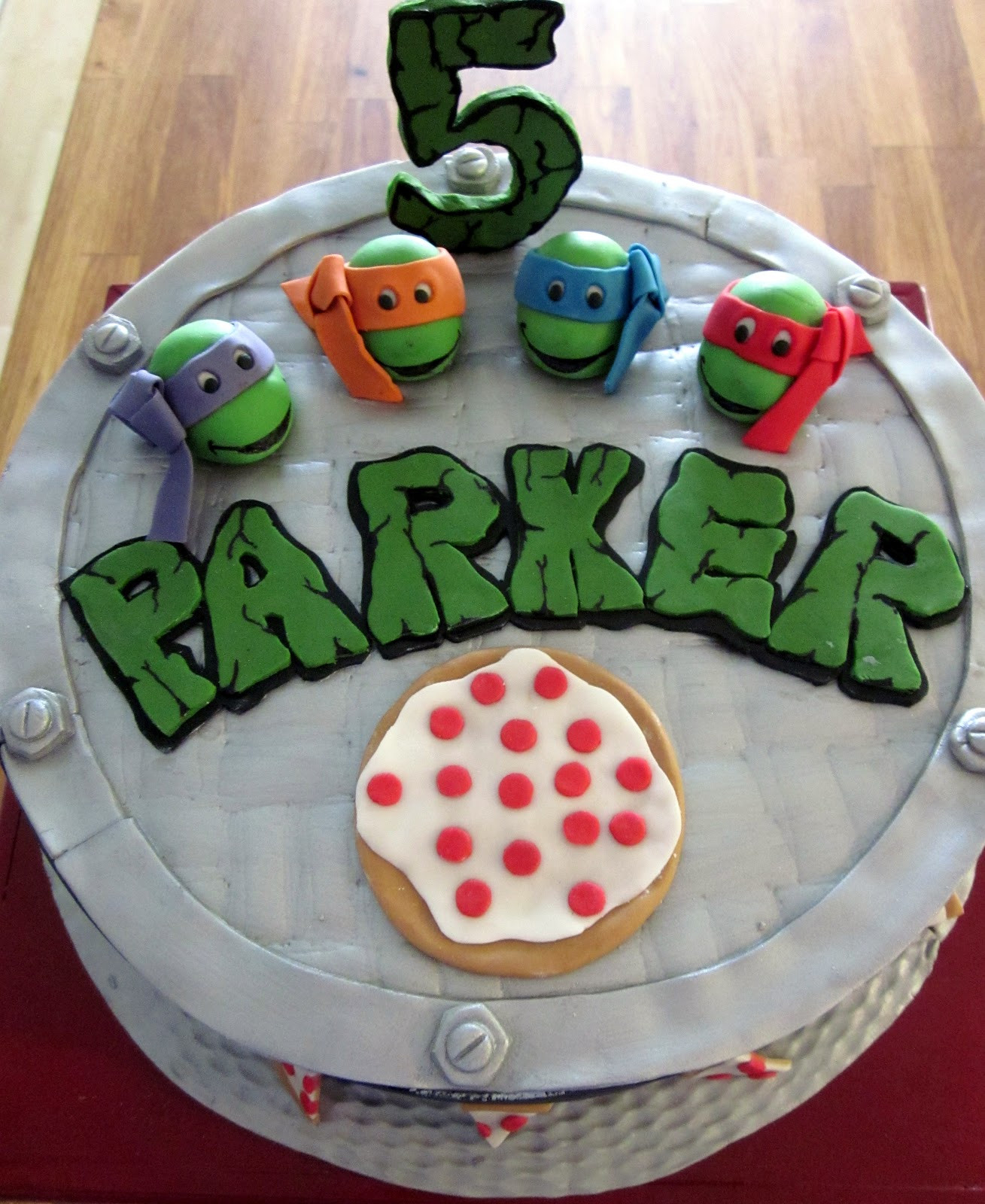 Ninja Turtle Birthday Cake Ideas
 Darlin Designs Teenage Mutant Ninja Turtle Birthday Cake