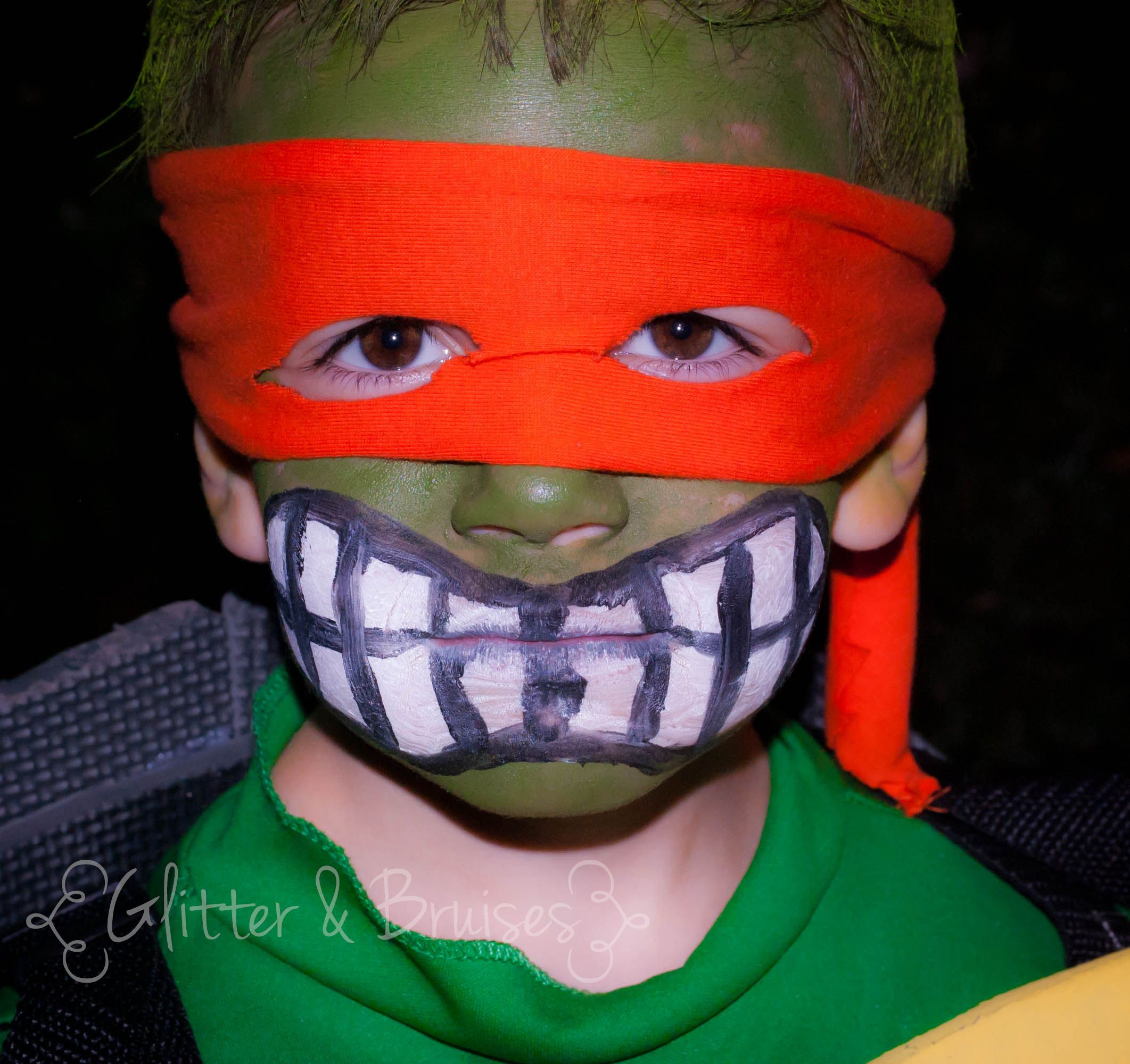 Ninja Turtle Masks DIY
 Homemade Halloween 2013 Teenage Mutant Ninja Turtle