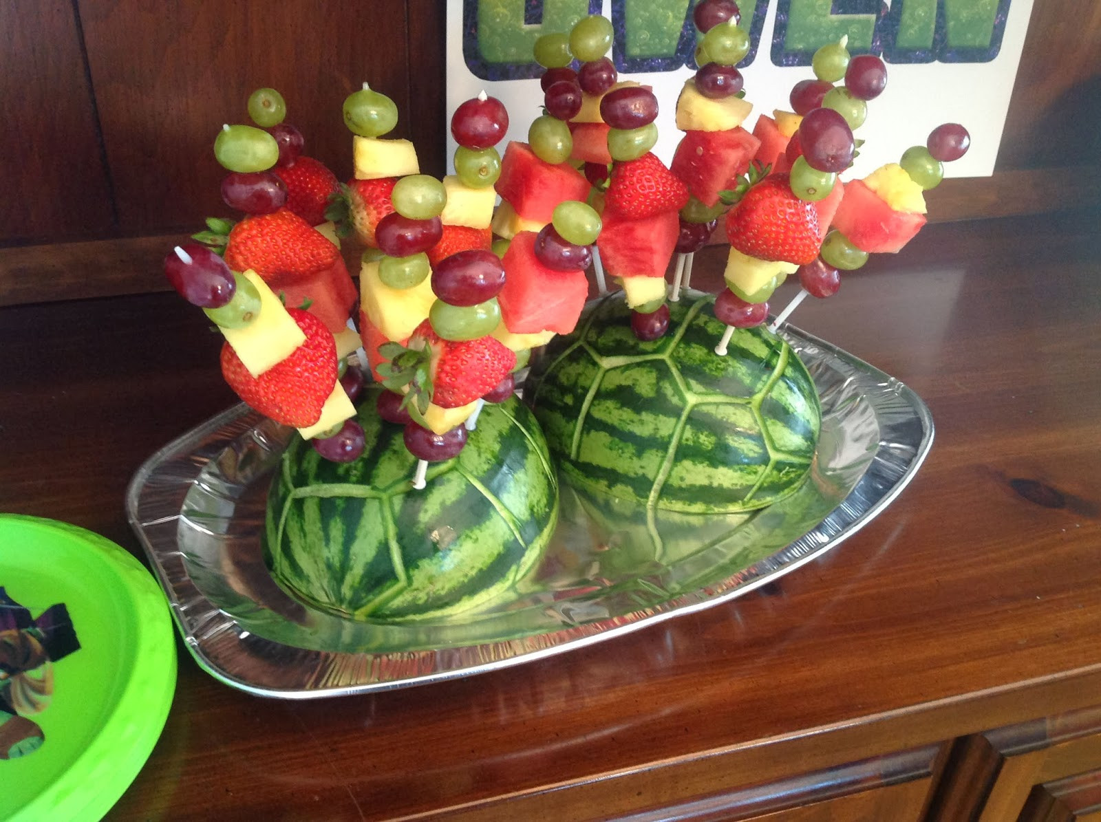 Ninja Turtles Birthday Party Food Ideas
 my back pages owen s 4th teenage mutant ninja turtle