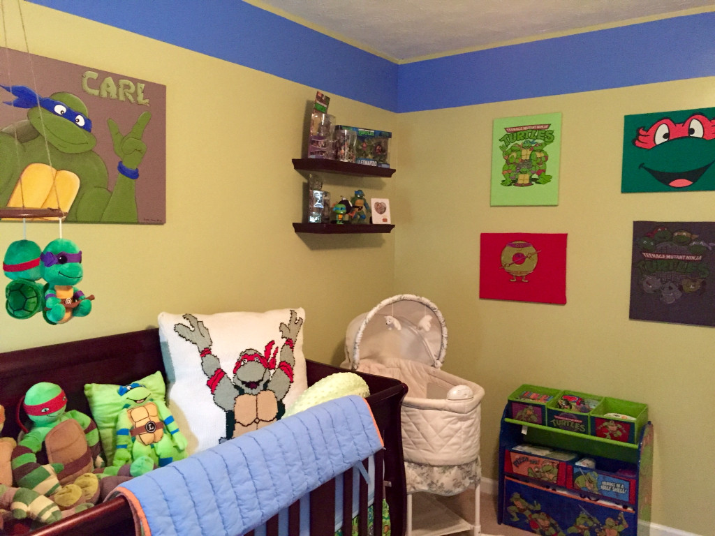 Ninja Turtles Kids Room
 The Most Favorite Kids Playroom Wallpaper Design