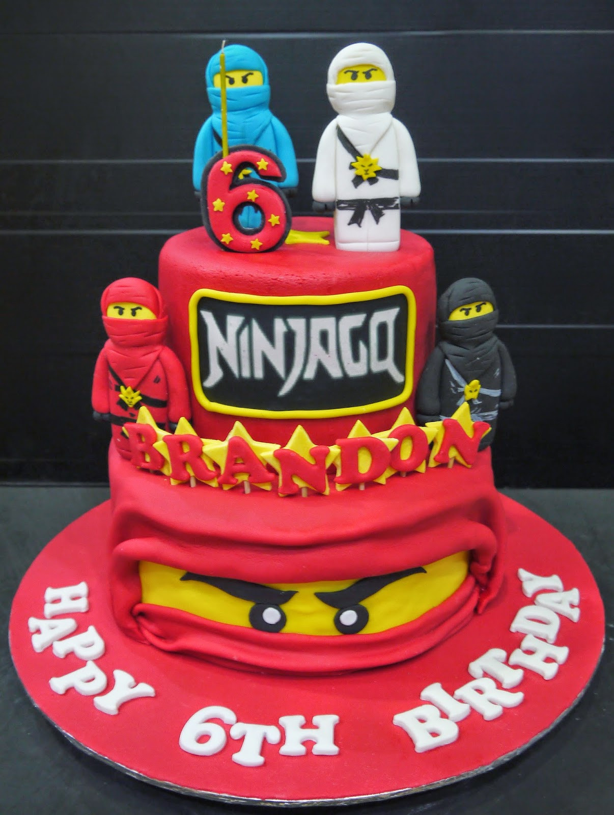 Ninjago Birthday Cake
 Cupcake Divinity Brandon s Ninjago cake
