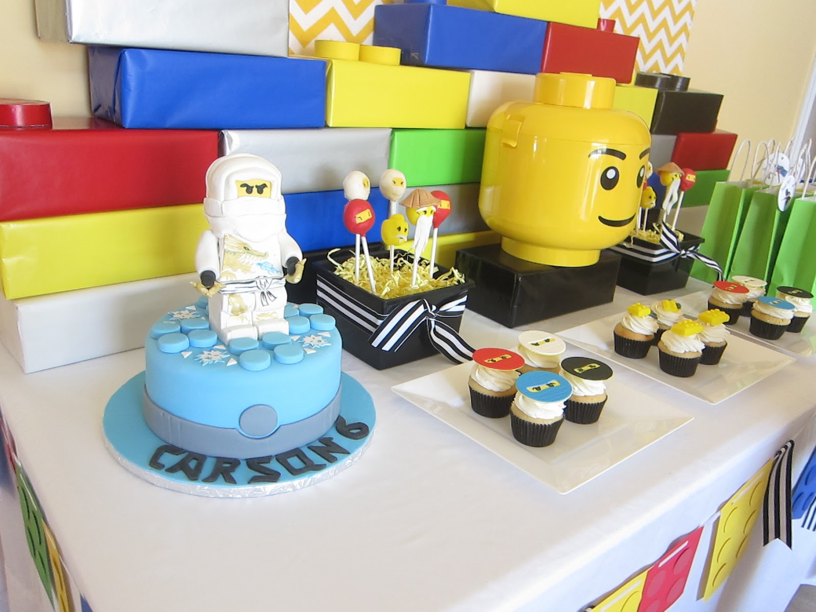 Ninjago Birthday Party
 SimplyIced Party Details Lego Ninjago Birthday Party