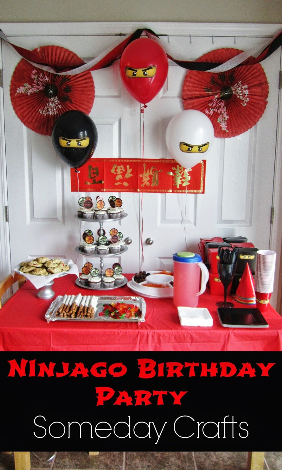 Ninjago Birthday Party
 Someday Crafts Ninjago Birthday Party