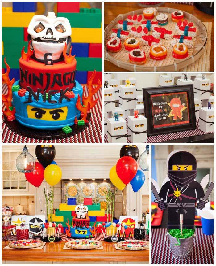 Ninjago Birthday Party
 Kara s Party Ideas Ninjago Themed Birthday Party Planning