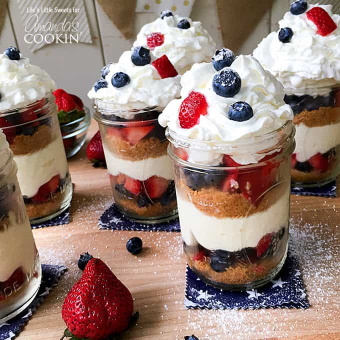 No Bake 4Th Of July Desserts
 No Bake Berry Cheesecake Trifle 4th of July dessert