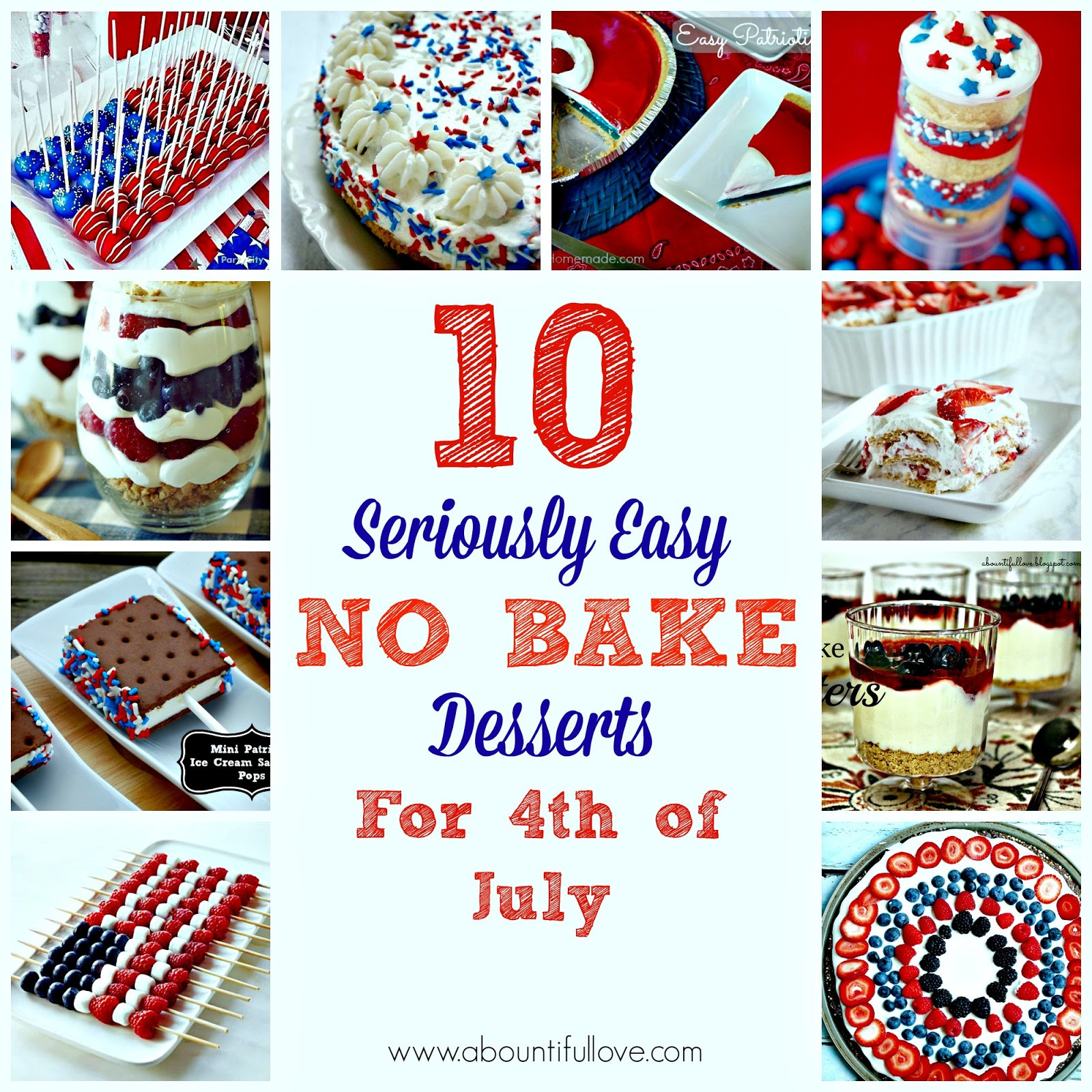 No Bake 4Th Of July Desserts
 10 Seriously Easy No Bake Desserts for 4th of July A
