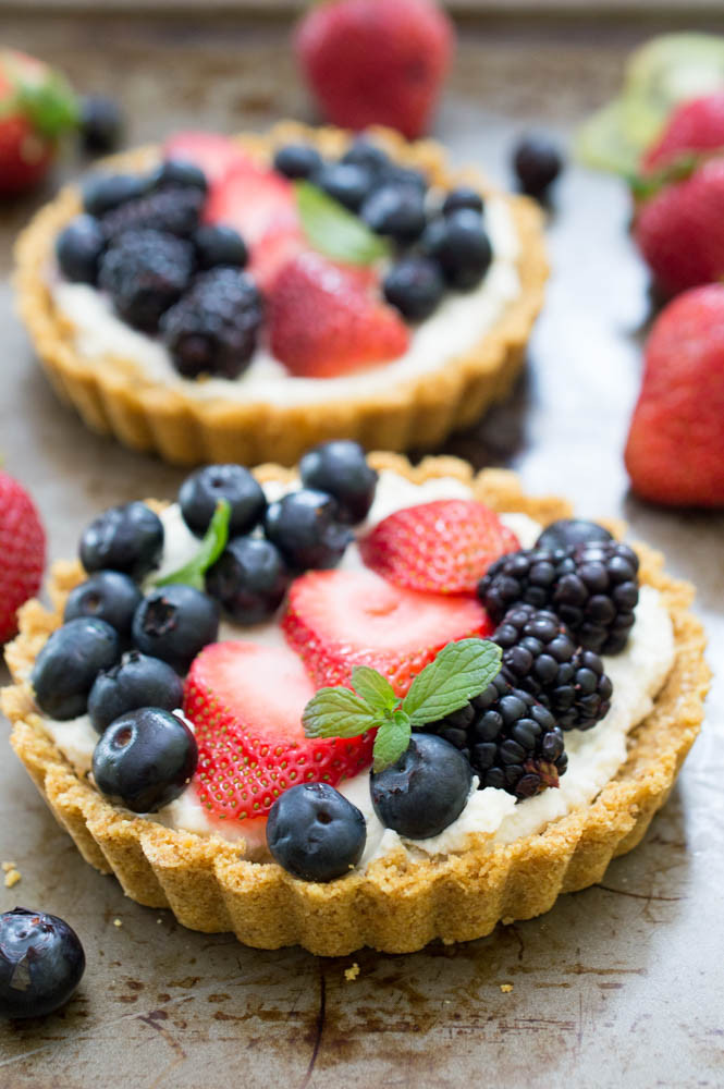 No Bake Fruit Desserts
 No Bake Mascarpone Fruit Tarts