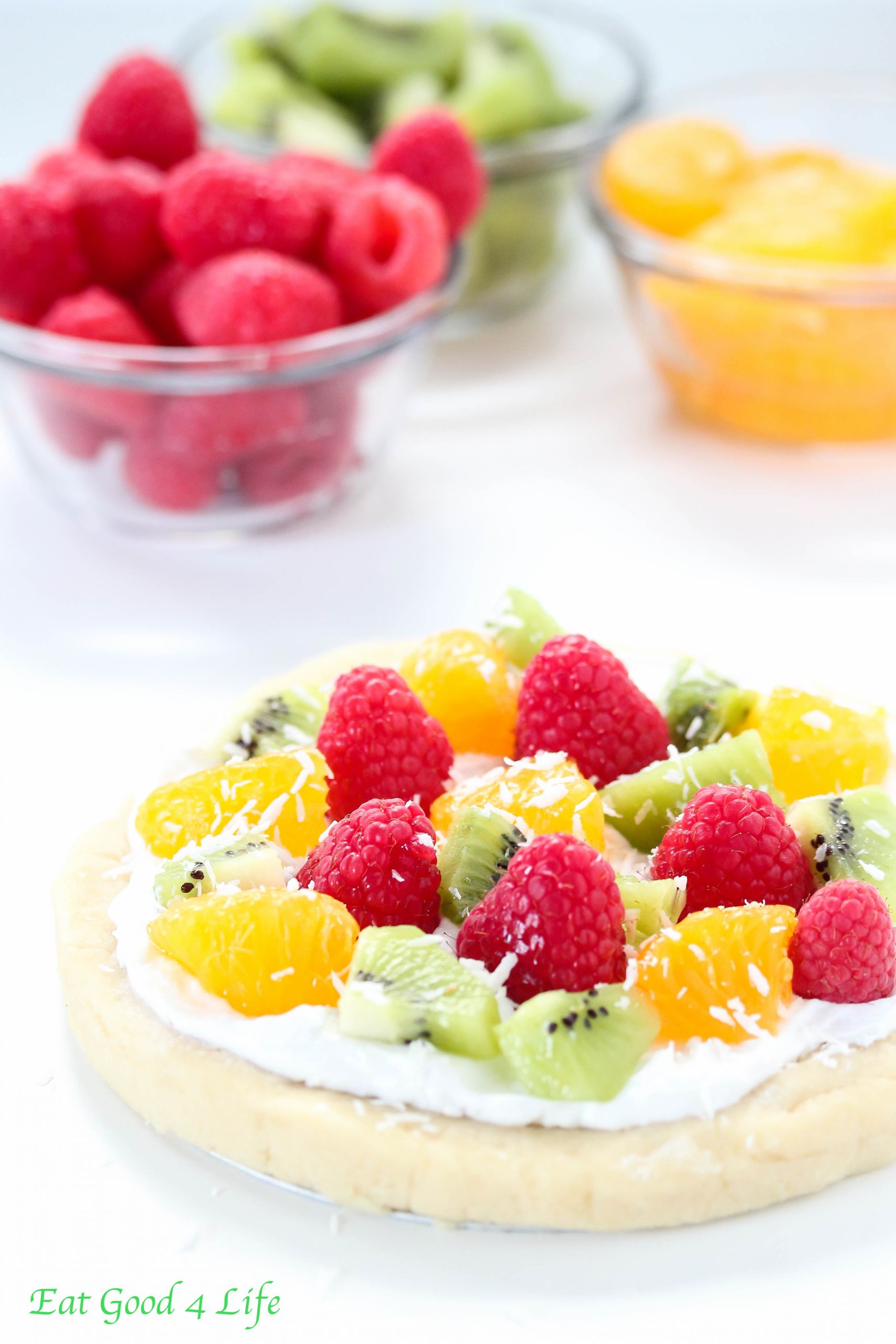 No Bake Fruit Desserts
 No bake fruit pizza gluten free and vegan