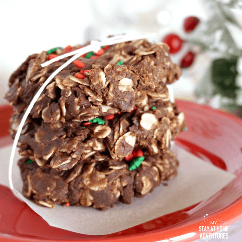No Bake Holiday Cookies
 No Bake Nutella Christmas Cookies My Stay At Home Adventures