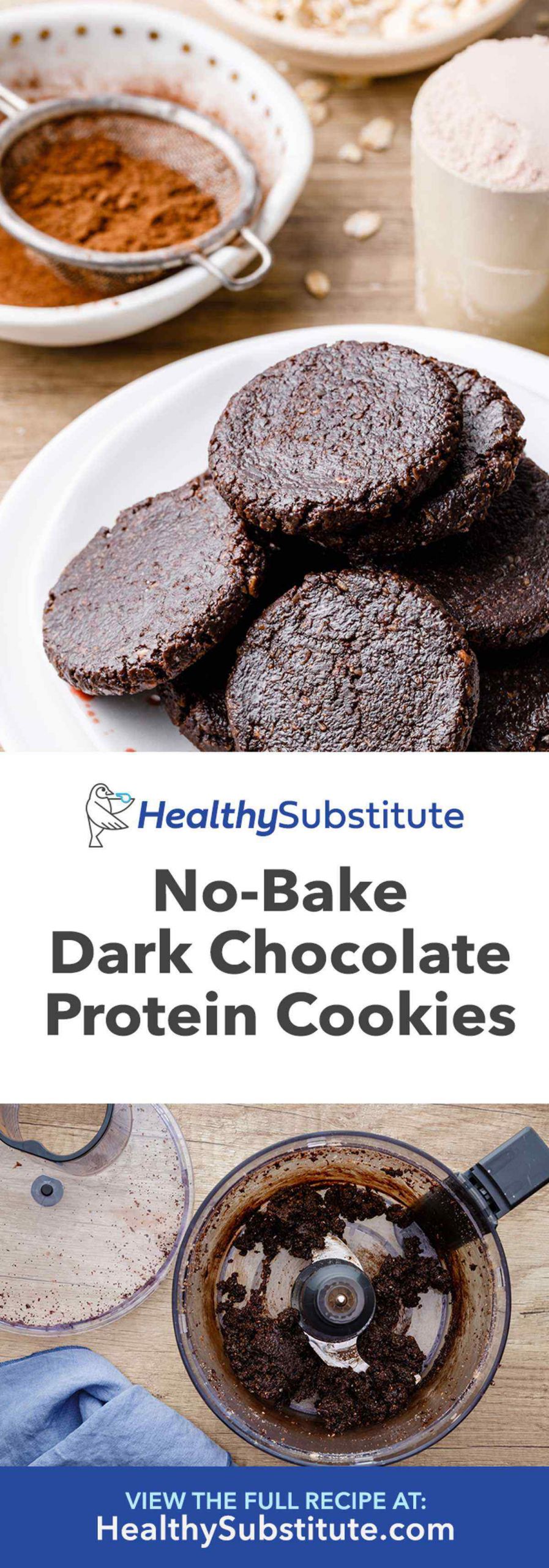 No Bake Protein Cookies
 No Bake Protein Cookies for Chocolate Lovers Healthy