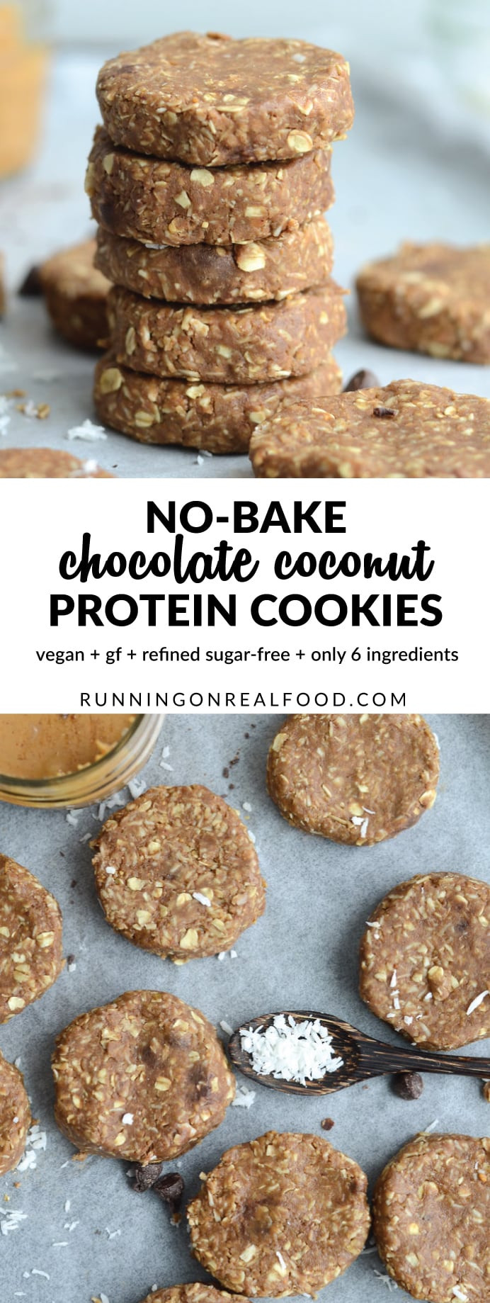 No Bake Protein Cookies
 Chocolate Coconut Protein Cookies No Bake Vegan ly 6