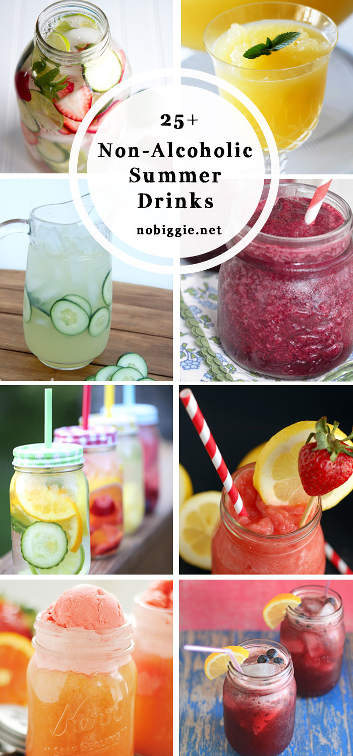 Non Alcoholic Cocktails
 25 Non Alcoholic Summer Drinks