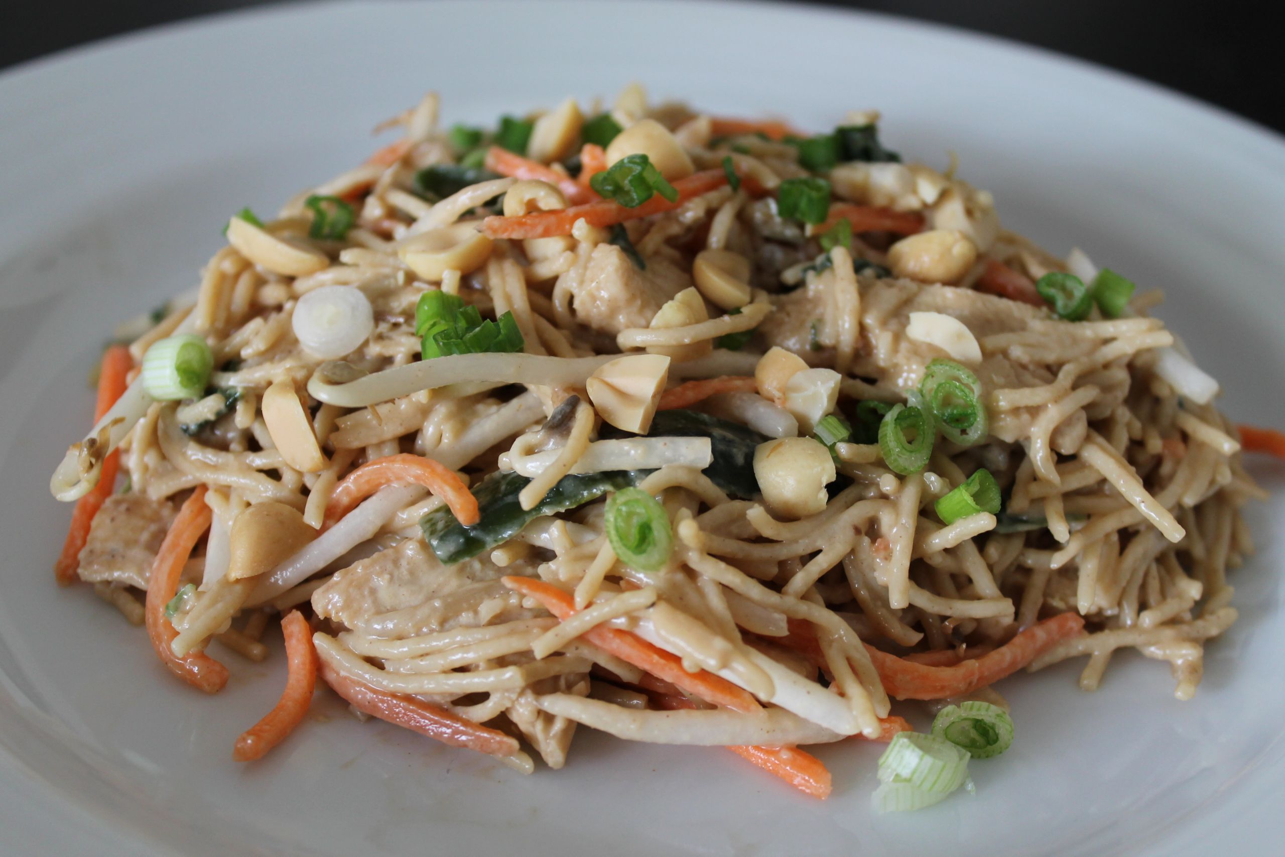 Noodles With Peanut Sauce
 Noodles with Peanut Sauce