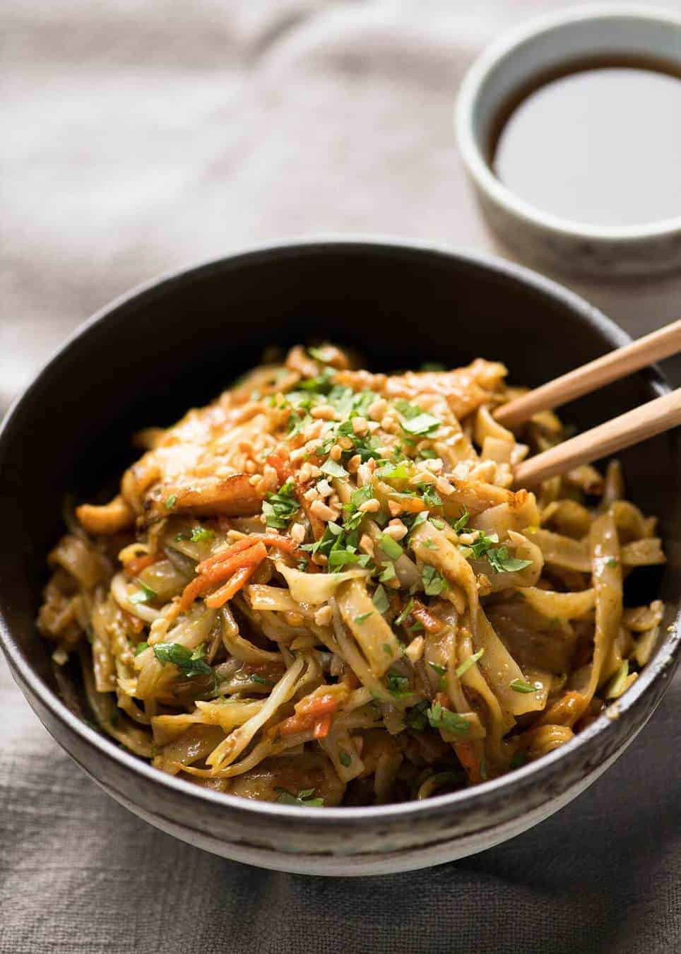 Noodles With Peanut Sauce
 Stir Fried Noodles with Peanut Sauce