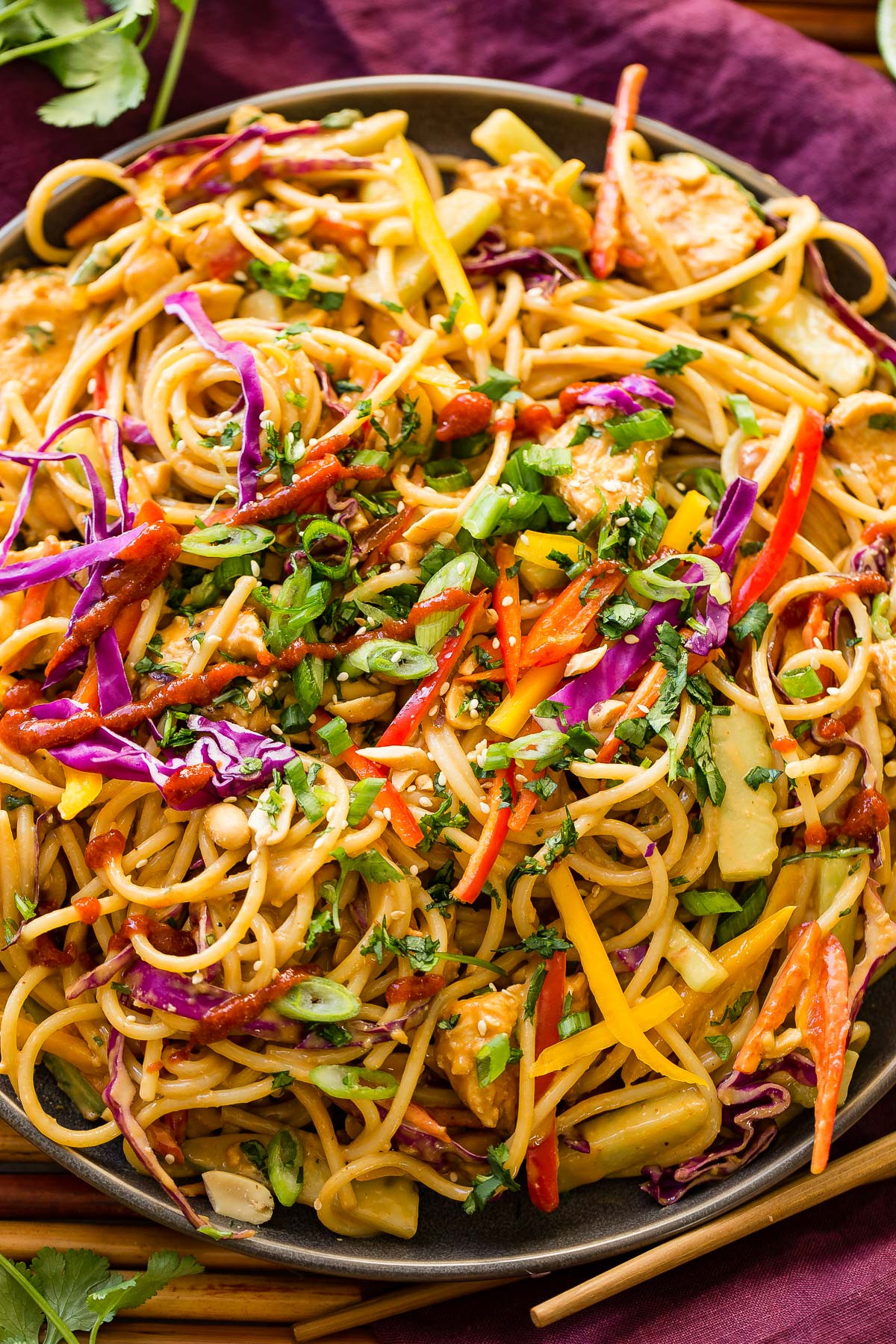 Noodles With Peanut Sauce
 Thai Peanut Noodles EASY Peanut Sauce Recipe Oh