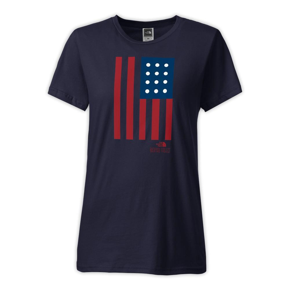 North Face Backyard Project
 The North Face Backyard American Flag Tee Women s