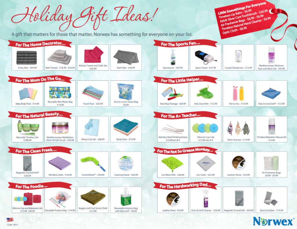 Norwex Holiday Gift Ideas
 Great Norwex holiday t ideas Norwex