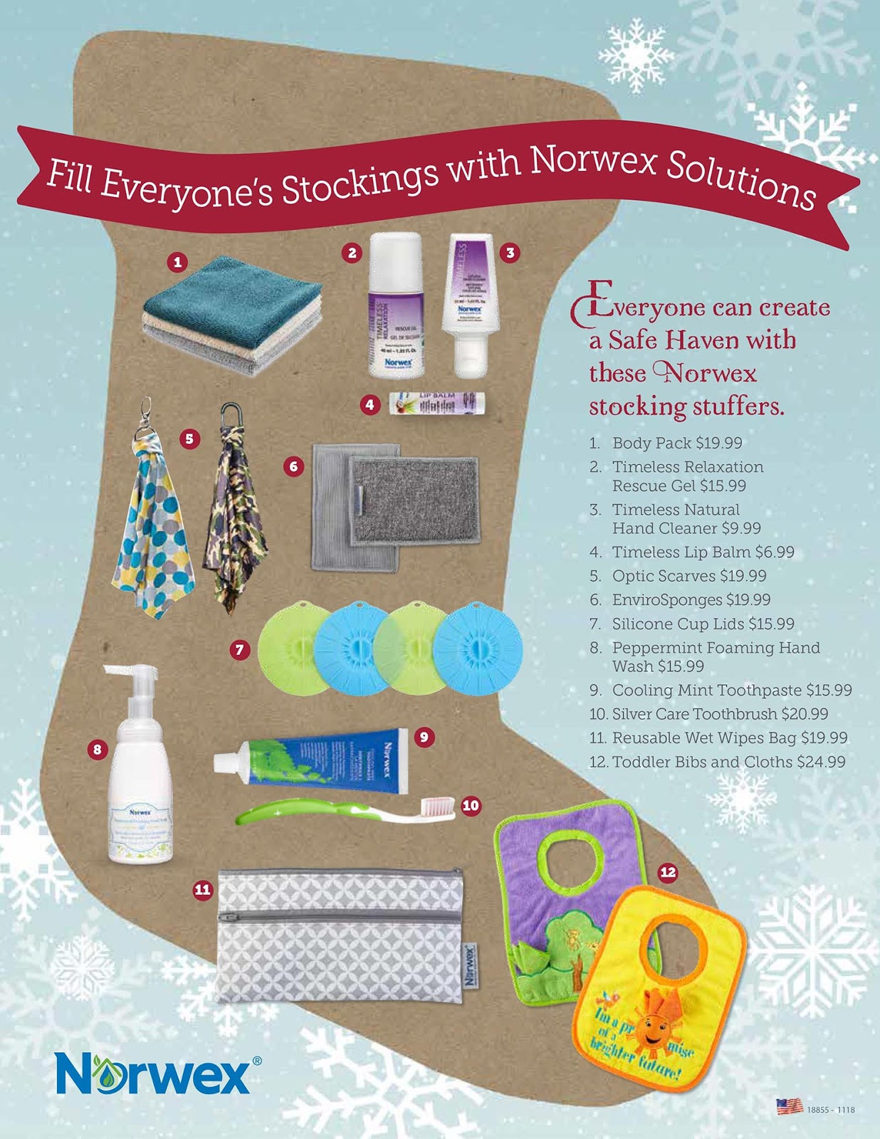 Norwex Holiday Gift Ideas
 Rebecca Lange Norwex Independent Sales Consultant