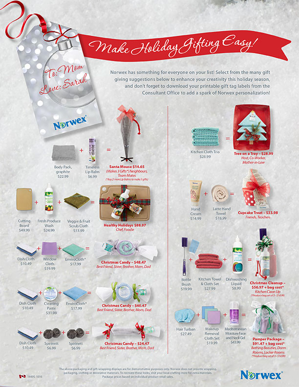 Norwex Holiday Gift Ideas
 A Little Norwex Christmas Inspiration Clean Natural