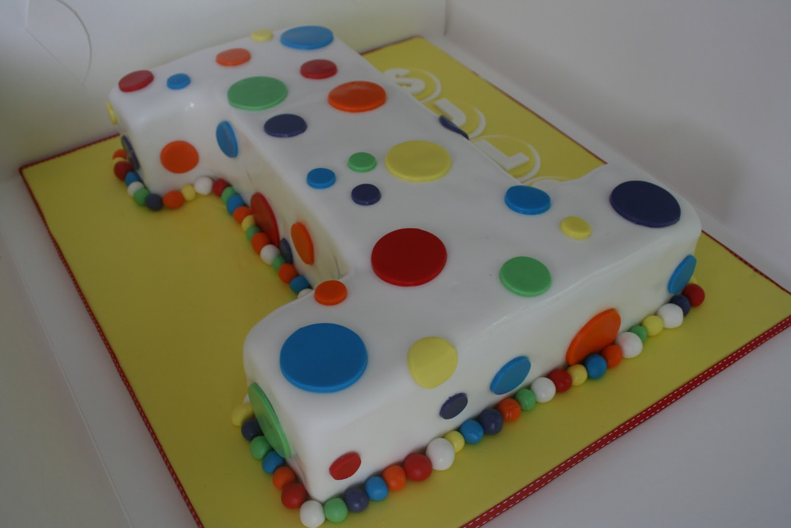 Number 1 Birthday Cake
 Baked By Design Number 1 Birthday cake