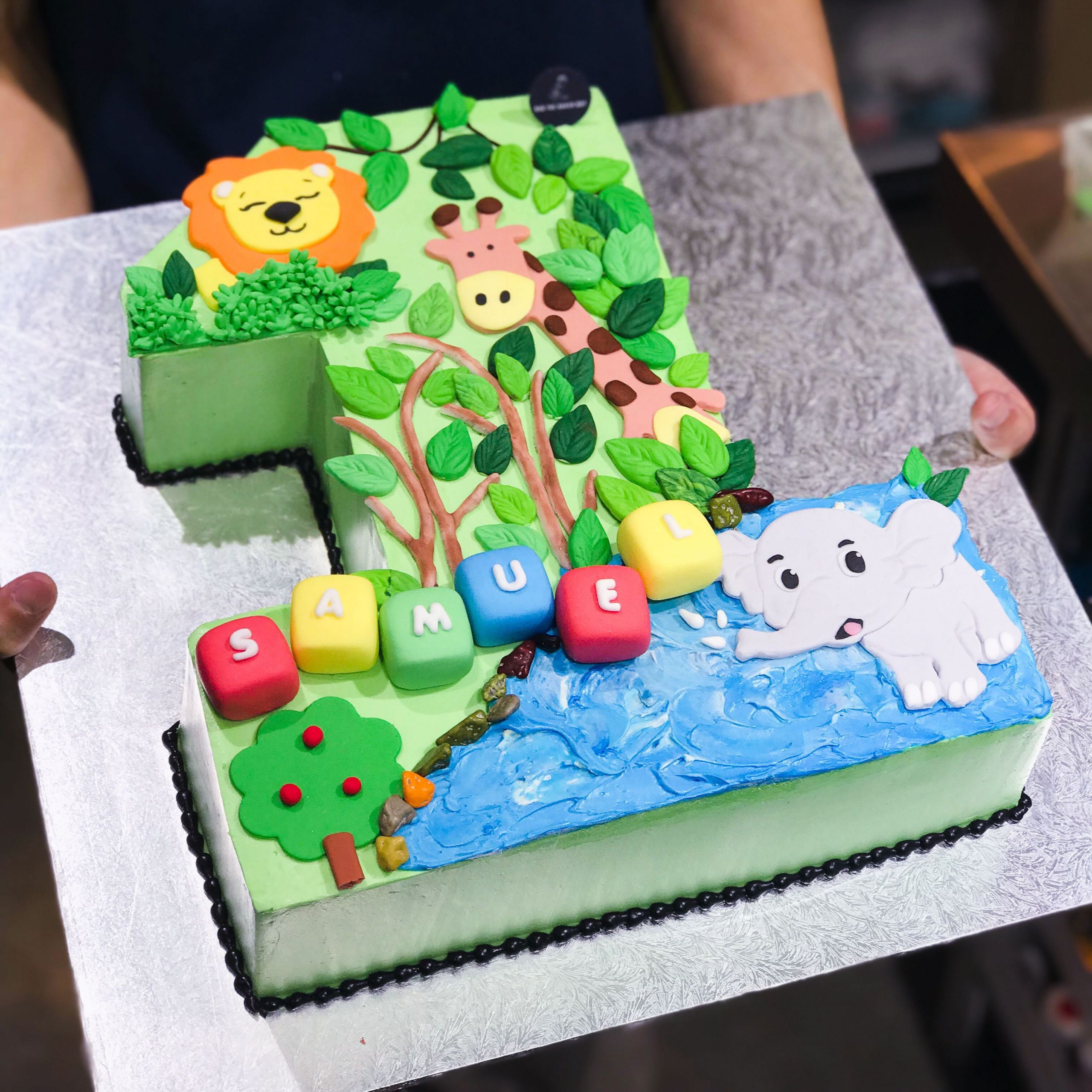 Number 1 Birthday Cake
 Animal Cakes Number 1 Cakes Customised Cakes Kids