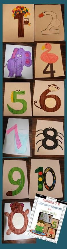 Number Crafts For Preschoolers
 15 best Number Crafts images on Pinterest