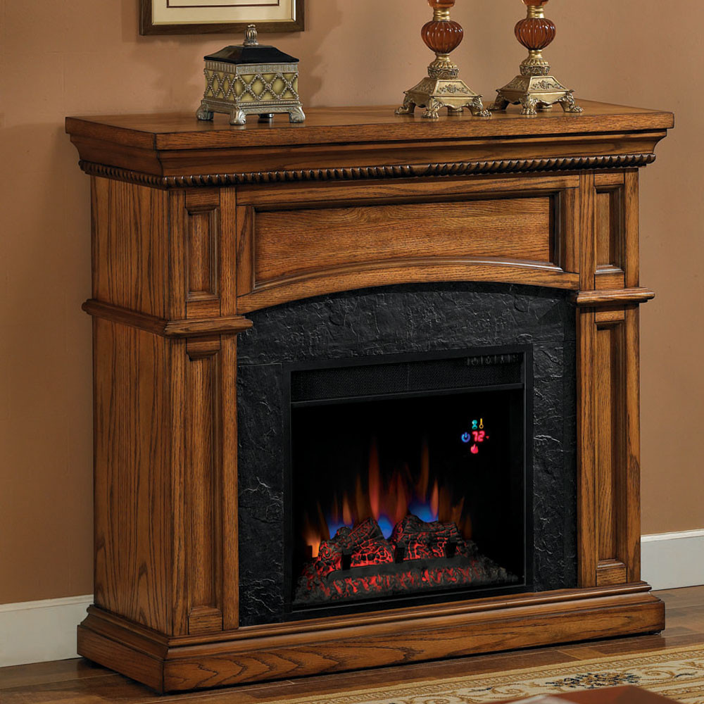 Oak Electric Fireplace
 This item is no longer available