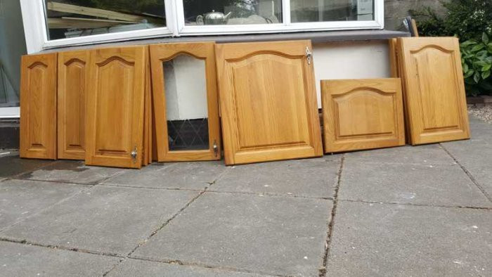 Oak Kitchen Cabinet Doors
 Solid Oak Kitchen Cabinet Doors For Sale in Knocklyon