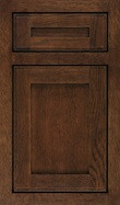 Oak Kitchen Cabinet Doors
 Quartersawn Oak Cabinets in Rustic Kitchen Decora