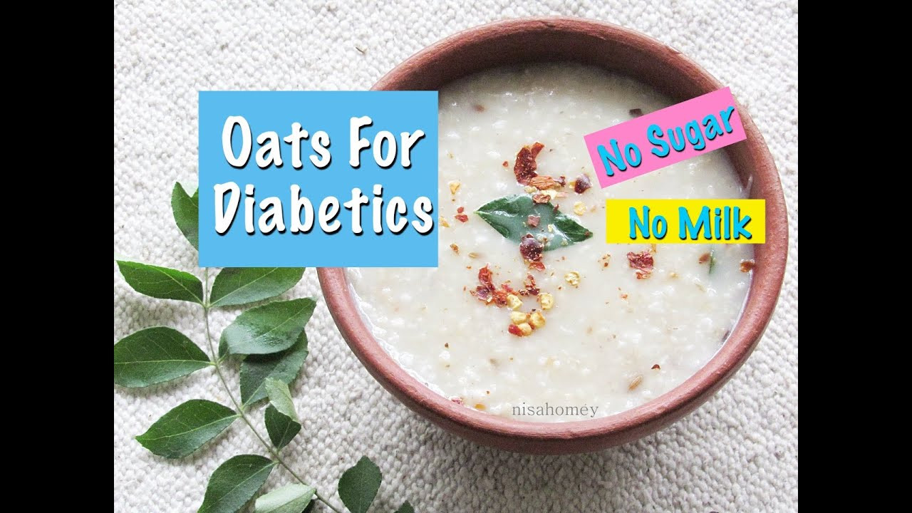 Oats And Diabetes
 Oats Recipe For Diabetics Diabetes Indian Oats