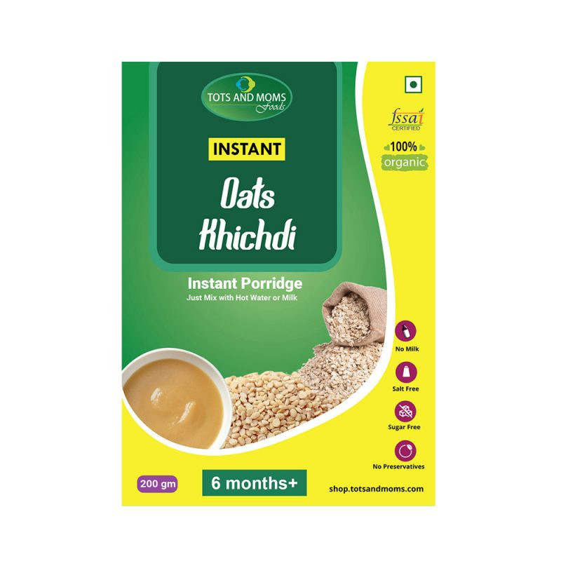 Oats For Baby
 Instant Oats Khichdi fiber rich oats khichdi for babies